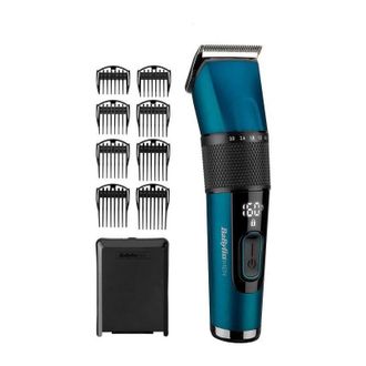 BaByliss E990e Tondeuse Cheveux - Lames En Acier Japonais - Avec Ou Sans Fil - 160min Dautonomie - 8 Guides De Coupe - 5 Hauteur