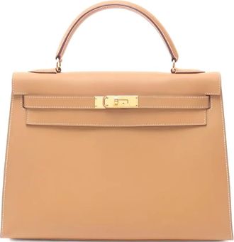 Hermès Borsa Kelly con manico 32 1994 - Toni neutri