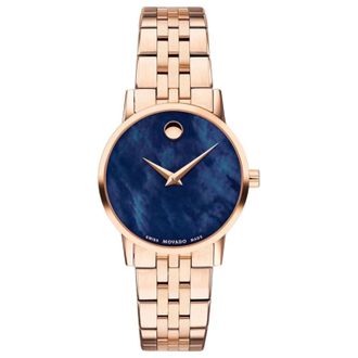 Movado Womens Museum Blue Dial Watch