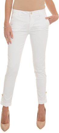Liu Jo Pantalone modello chino Bianco Liu Jo Donna