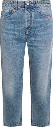 Ami Jeans Blue And Green-Uomo