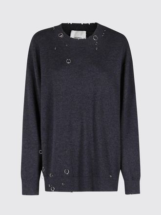 Isabel Marant Pullover Isabel Marant in seta con occhielli metallici