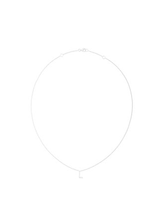 Alinka ALINKA ID diamond necklace - women - 18kt White Gold/Diamond - OS - Metallic