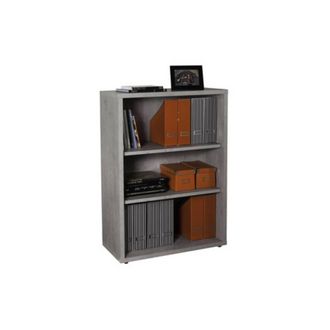 Composad Pratico Libreria 35,7x81,6xh112 Cm Cemento