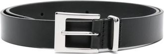 Isabel Marant Stijlvolle riem voor een fashion statement - Dames - Riemen - Zwart - 85 CM - Leer - Accessoires