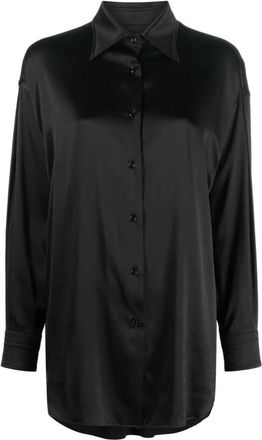 Tom Ford Verstelbare Sluiting Dameskleding Shirts - Dames - Overhemden - Zwart - M - Overhemden