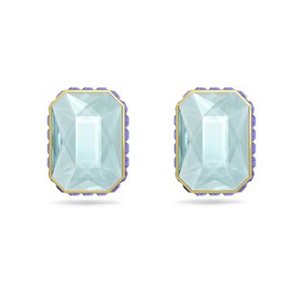 Swarovski Orbita Dames Gouden Geplateerde Metalen Stud Oorbellen - Goud 5641406