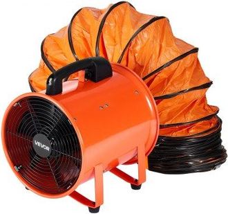 OEM Bauventilator 221-w-ac-motor Baugebl&auml;se 2830 U/min Baul&uuml;fter Gebl&auml;se 1720 Cfm (2922 M3/h) Axiall&uuml;fter 10 M Schlauch Axialgebl&auml;se 79 Db Ger&auml;uschpegel I