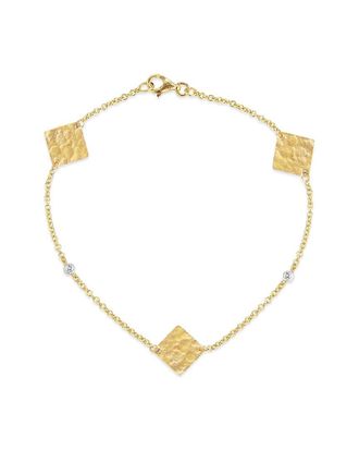 I.Reiss Company 14K 0.03 Ct. Tw. Diamond Tennis Bracelet