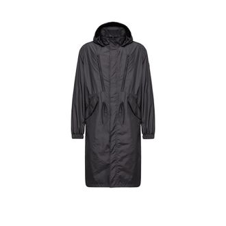 Moncler Moncler Aliso Hooded Rain Coat, Men, Black, Size: 1