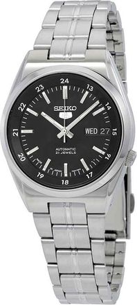 Seiko Series 5 Automatic Date-Day Black Dial Mens Watch SNK567J1