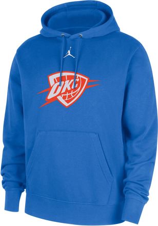 Nike Mens Oklahoma City Thunder Club Fleece Pullover Hoodie in Blue | II6169-403