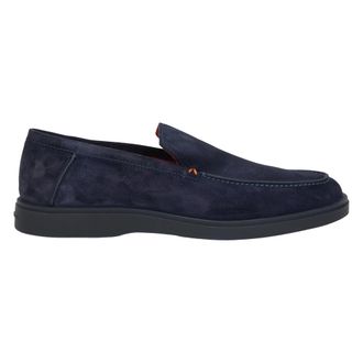 Santoni Heren, Schoenen, Blauw, Maat: 43 EU Su&egrave;de