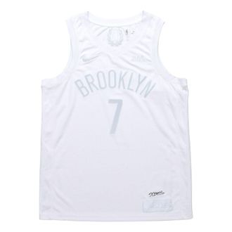 Nike Men Basketball NBA Jersey Kevin Durant 20 Swingmen Jersey Basket Pria White CW7449-100