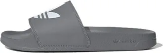 adidas Adilette Lite Slides Trefoil Logo - Grey FU7592