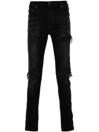 Amiri MX1 Bandana Jacquard jeans - Black