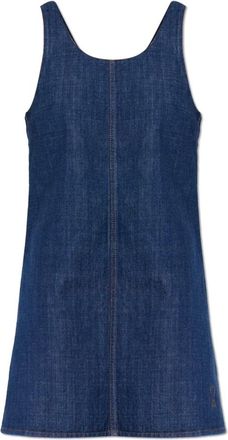 Ami Vestido Vaquero - Dresses - Mujer - Azul - M