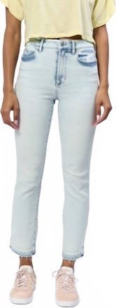 Dear John Denim Frankie High Rise Jeans In Light Blue
