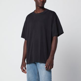 Fear of God T-shirt Merch nera slavata in cotone
