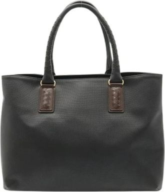 Bottega Veneta Pre-owned Vintage Tote Bag - Dames - Vintage Shopper - Zwart - ONE Size - Vintage