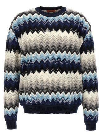 Missoni Multicolor Wool Mens Cardigan