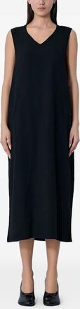 Limi Feu V-neck knitted midi dress - women - Fabric - 2 - Black
