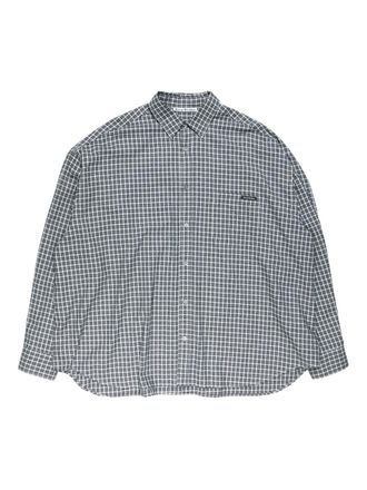 Acne Studios Kariertes Baumwollhemd