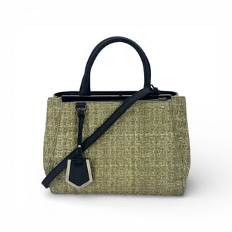 Fendi Fendi Wicker Tote Bag 2Jours