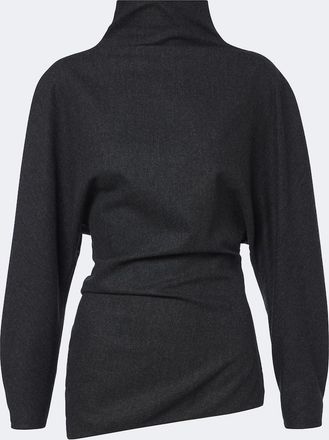 Khaite Top Harlow in lana e cashmere