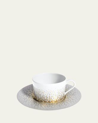 Haviland Souffle dOr Teacup and Saucer