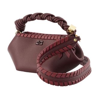 Ganni Bou Mini Bag - Burgundy