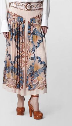 Farm Rio pleated skirt