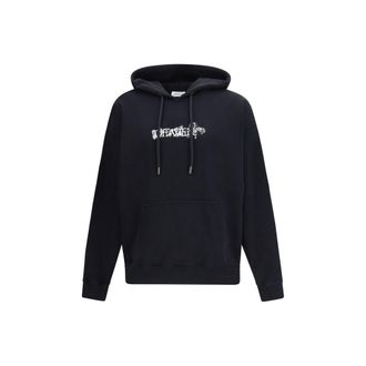 Off-white Black Cotton Mens Sweatshirt