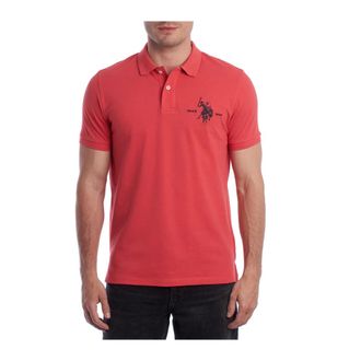 U.S.Polo Association U.s. Polo Assn., Heren, Tops, Rood, Maat: 2XL Katoen