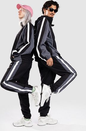 Lacoste Taffeta Colorblock Tracksuit Joggingbroek zwart