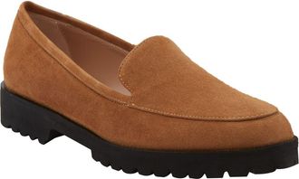 andrea carrano Carro Loafers in Cognac Suede at Nordstrom, Size 37.5