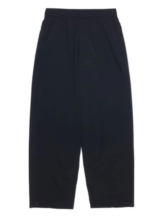 STUDIO NICHOLSON tapered trousers - women - Nylon - 10 - Black