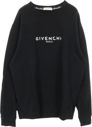 Givenchy 2010s logo-print crew-neck sweatshirt - Black