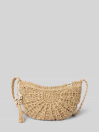 Barts Umh&auml;ngetasche mit Label-Detail Modell Theros in Sand, Gr&ouml;&szlig;e 1