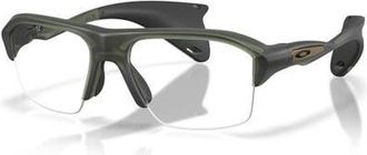 Oakley 60mm Rectangle optical glasses in Green at Nordstrom