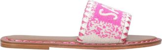 De Siena shoes Schoenen, Dames, Roze, 36 EU, Leer, Saint Tropez Sandalen