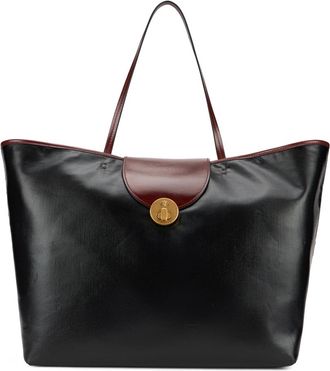 Versace Tote bag met dunne handvatten - Dames - Shoppers - Zwart - ONE Size - Katoen - Tassen