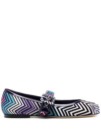 Missoni Ballerine Wave - Viola