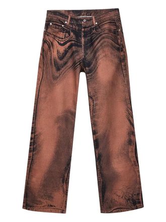 Camperlab acid-wash jeans - Brown