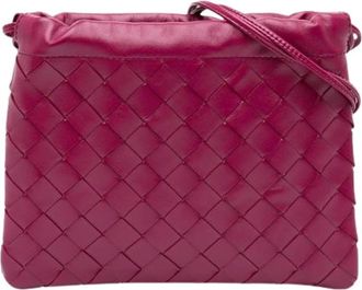 Bottega Veneta Pre-owned Borsa a tracolla in pelle intrecciata vintage - - Pre-owned - Donna - Viola - ONE SIZE