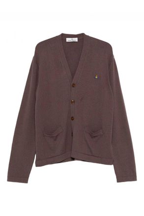 Vivienne Westwood ALEX CARDIGAN Size: XXL, colour: TRUFFLE