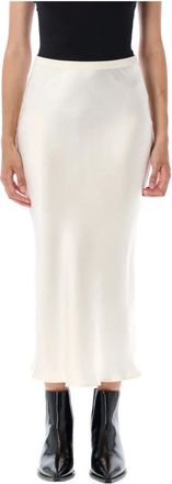 Anine Bing Mujer, Faldas, Blanco, Talla: L