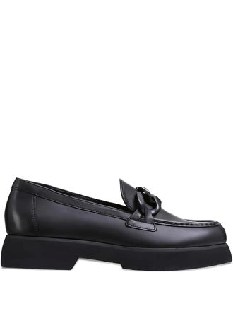 Högl chunky-sole leather loafers - Black