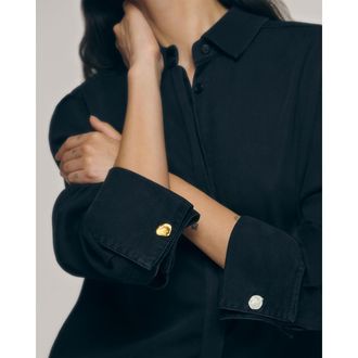 Monica Vinader Amy Powney X Monica Vinader Shirt and Pearl Cufflink Set Pearl