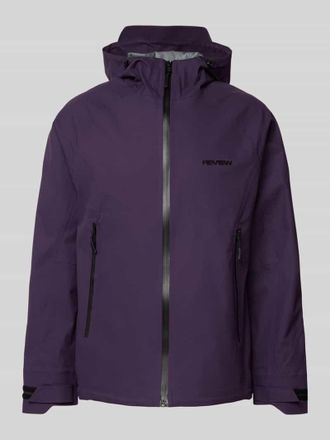 Review Jacke mit Kapuze in Aubergine, Gr&ouml;&szlig;e S